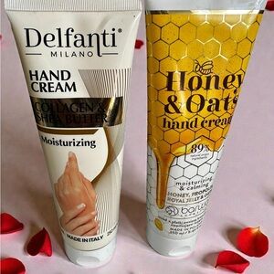 Moisturizing Hand Cream - White and Gold